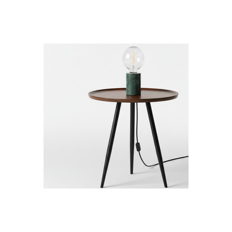 POD | Lampe de chevet en marbre vert - Nexel Edition