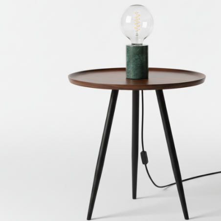 POD | Lampe de chevet en marbre vert - Nexel Edition
